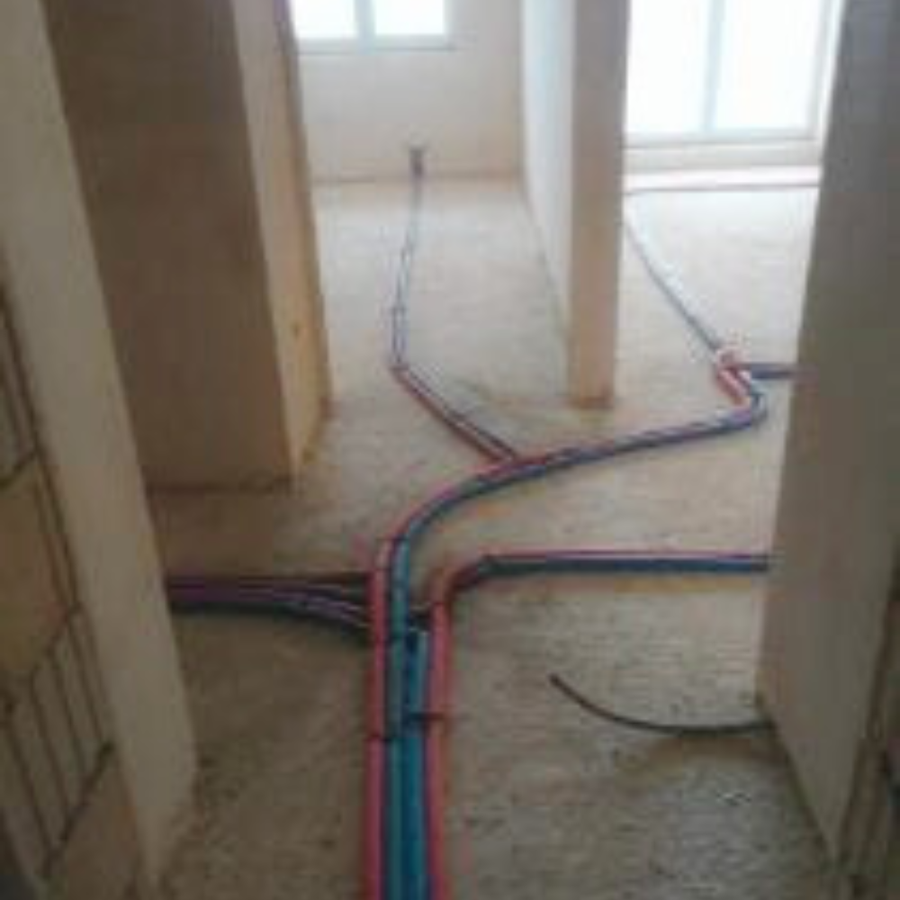 rury w podłodze ogrzewanie